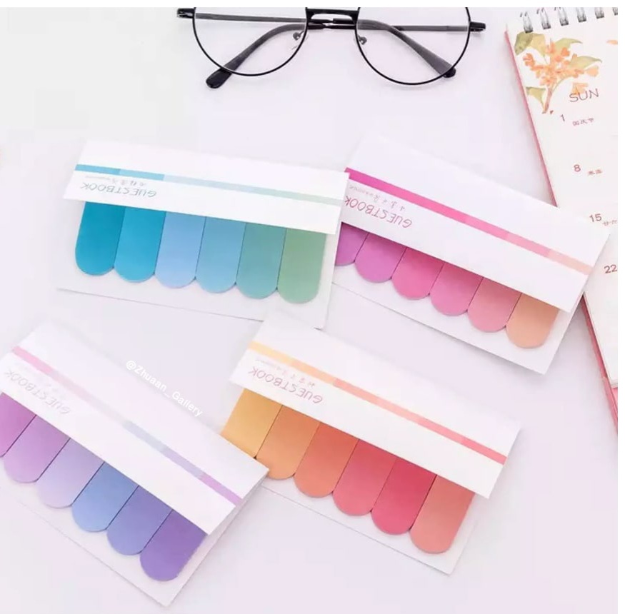 استیکی نت Pastel Guestbook پاستلی مینیمال