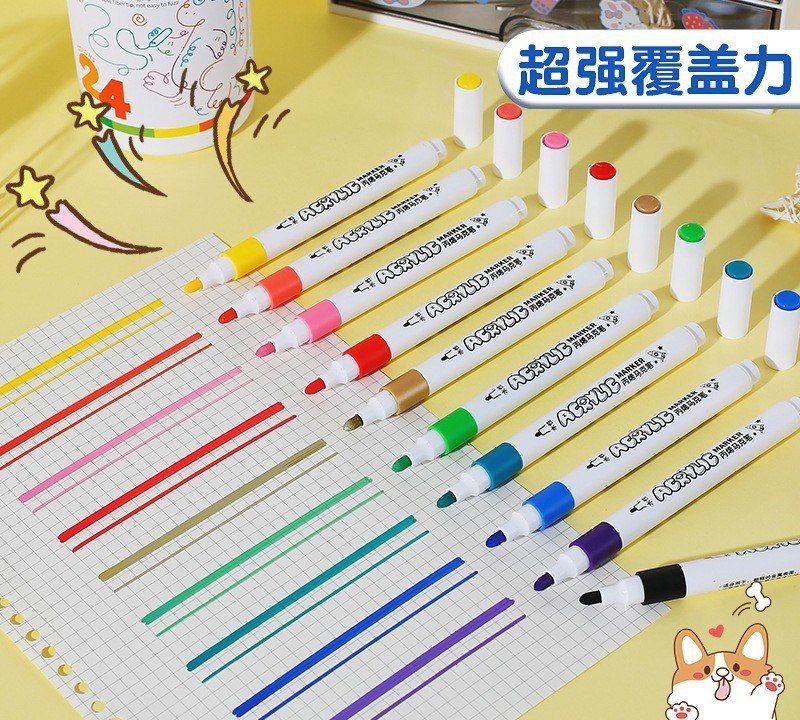 ست ۱۲ رنگ ماژیک Ada اکرولیک